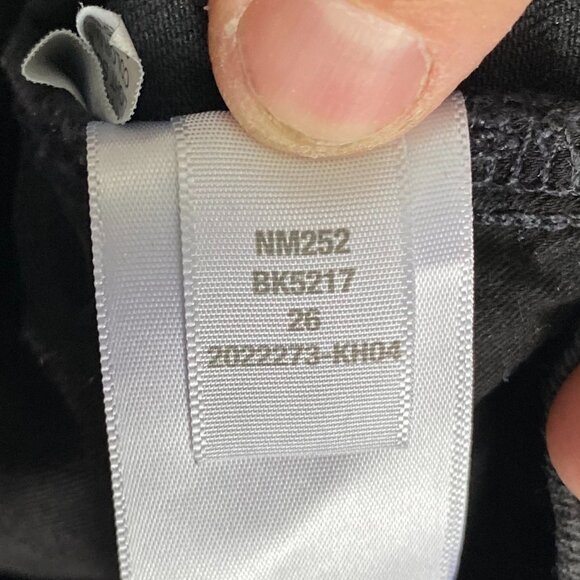 Madewell Skinny Flare High Rise Black Wash Jeans Size 26 / 31.5 Inch Inseam - Picture 5 of 7